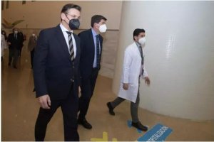 El vicepresidente de la Junta de Andalucía, Juan Marín, este lunes en Granada.