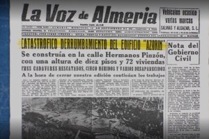 Portada de LA VOZ con el trágico suceso de 1970.
