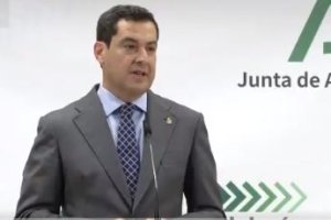 Juanma Moreno, presidente de la Junta de Andalucía.