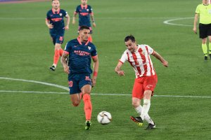 Juan Villar en el partido de Copa del Rey frente al Sevilla.
