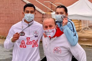 Una foto para el recuerdo tras el Campeonato celebrado en Antequera.