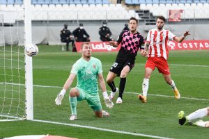 Makaridze en acción.