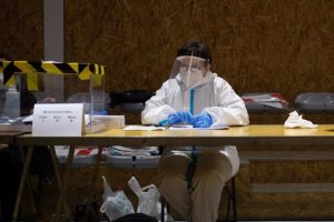 Ha habido un turno de votación para enfermos de covid.