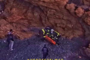 Momento del rescate, en una imagen de Héroes del mar.