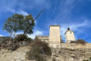 Cerro del Castillo de Zurgena, donde se encuentra la Torre del Reloj.