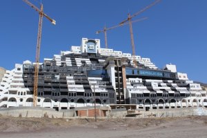 Estructura del Hotel de El Algarrobico.