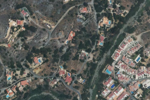 Imagen aérea de la zona en la que se ubicará la variante.