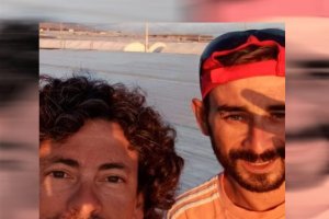 Julio e Iván unas horas antes de la desaparición