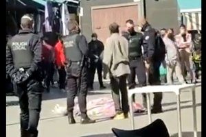 Captura del vídeo publicado en redes sociales.