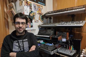 Josep Maria Soler, en su estudio