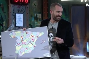 Jorge Ponce, disfrutando de su \'faltada\' a Almería.