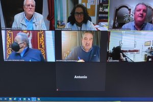 Encuentro digital mantenido con colectivos.