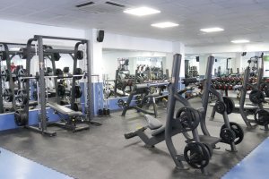 La sala fitness de las instalaciones abderitanas.