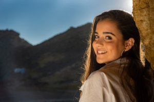 La artista pulpileña Montse Sánchez.