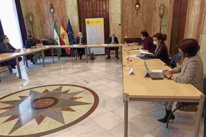 Encuentro del pesidente del FEGA con las organizaciones agrarias de Almería