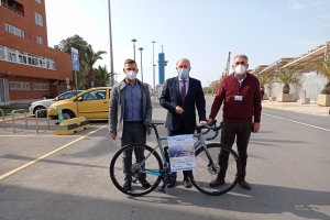 La prueba, presentada en el Puerto de Almería.