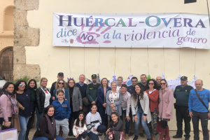 Celebración del 25N con niños en el municipio en una imagen de archivo.