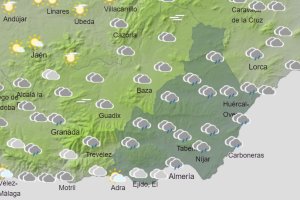 Mapa de la provincia, en la web de la AEMET.