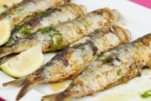 Sardinas para cenar este lunes.