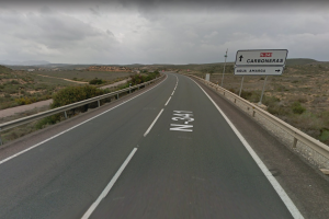 El accidente ha tenido lugar en la N-341.