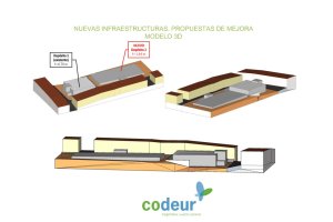 Maqueta virtual del nuevo depósito proyectado en El Hacho.