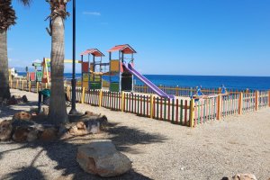 Parque infantil de Mojácar, en una imagen de archivo.