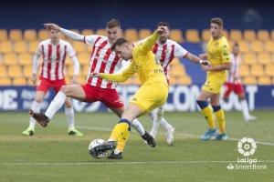 Iván Barbero en el Alcorcón-Almería.