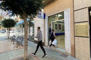 Despacho receptor en la Plaza Antonio de Nebrija.