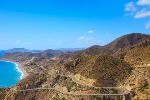 Vista aérea de Cabo de Gata