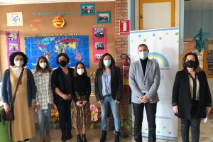 Visita a la Escuela Infantil Sol de Portocarrero, en la localidad de Las Norias.