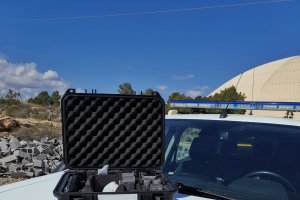 Este es el dron que se ha añadido al equipamiento de Protección Civil de Diputación.