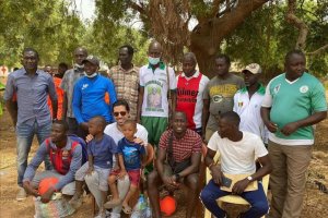 Foto que ha subido Darío Drudi a su Instagram desde Senegal.
