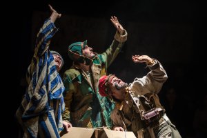 Bye, Bye , confetti, teatro familiar de La Baldufa.