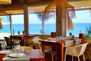 Interior del establecimiento, situado en la entrada de Garrucha desde Mojácar.