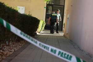 Lugar del crimen en Huércal de Almería