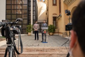 Ramón Fernández-Pacheco junto a Juan José Alonso