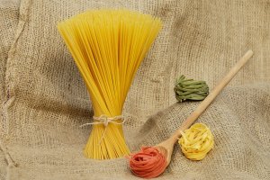 Espaguetis, el producto estrella en el menú saludable de este martes.