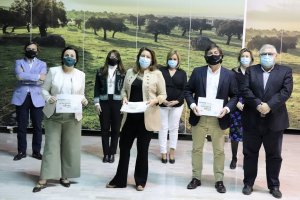 Asistentes a la reunión entre la Consejería y Ecovalia.