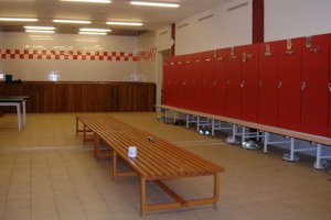 El corazón del Almería es el vestuario.