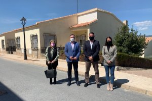Visita del delegado al municipio de Tíjola.