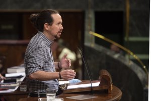 Pablo Iglesias, aún como vicepresidente del Gobierno.
