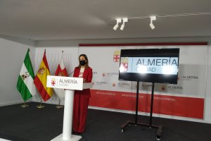 Ana Martínez Labella, consejera delegada de Almería XXI, durante la presentación