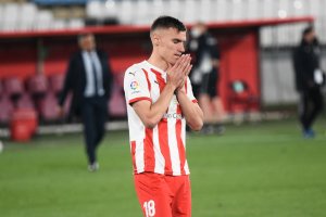 Nikola Maras después de empatar en casa con el Leganés.