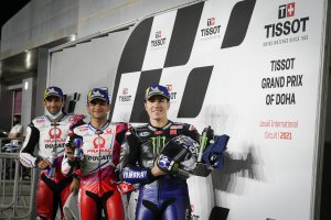 Los tres primeros clasificados