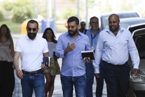 Mohamed El Assy con Mostafa Yilmaz.