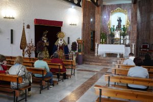 Parroquia de San Roque durante el Martes Santo