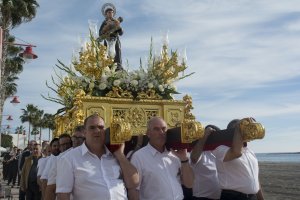 Fotografía de archivo de la procesión de San Antonio.