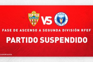 Suspendido el Almería B – El Palo.