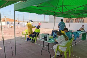 Imagen de uno de los cribados en el Levante almeriense.