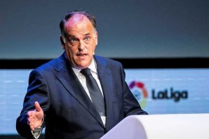 Javier Tebas sigue apostando por la vuelta de los aficionados.